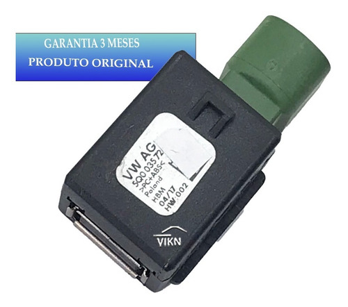 Conector Porta Usb Gol G5 G6 Voyage Saveiro Golf 13/16 Origi