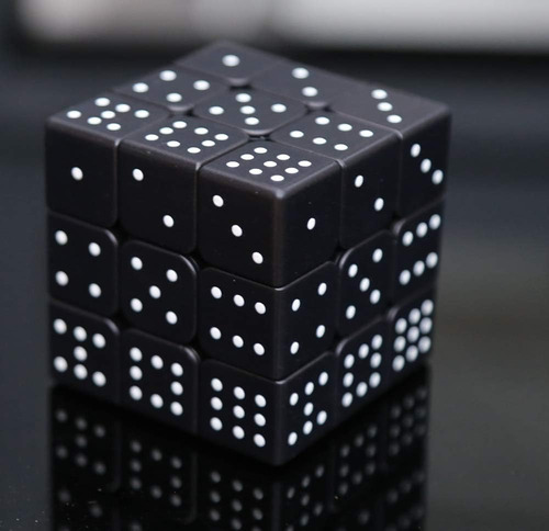 Cubo De Velocidad 3 X 3 X 3 Pulgadas, Efecto De Alivio 3d, R