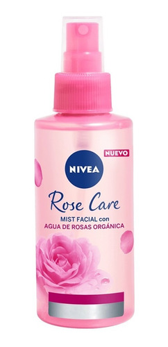 Nivea Rose Care Mist Facial Para Todo Tipo De Piel X 150 Ml