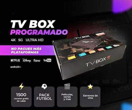 Tv Box Con App Magis Negro