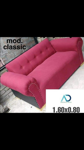 Sillon Chenille Modelo Classic 