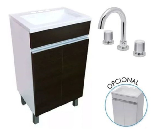 Combo Griferia Lavatorio Hydros Viva Vanitory Baño Bacha Kit