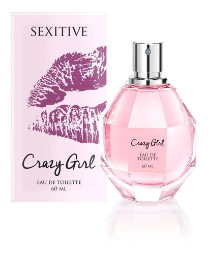 Perfume Femenino Afrodisiaco Crazy Girl Sexitive Mujer