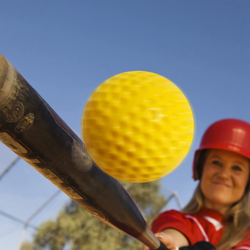 Máquina Lanzadora Crystally, 12 Unidades, Pelotas De Softbal