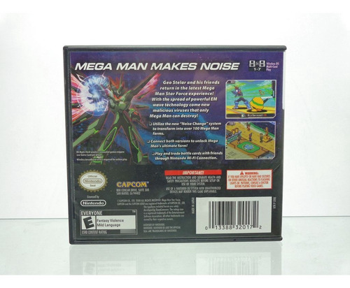 Imagen 3 de 4 de Mega Man Star Force 3 Black Ace Usado Nintendo Ds Vdgmrs
