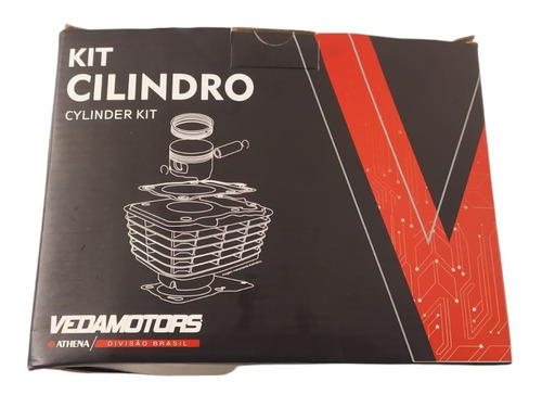 Kit Cilindro Completo Vedamotors Honda Cb190 Xre 61mm