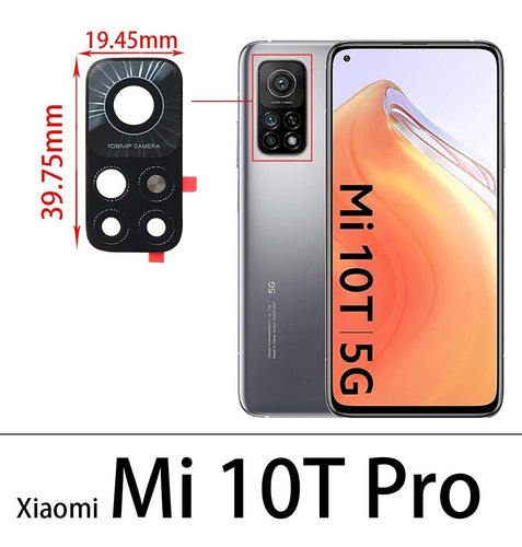 Imagen 3 de 6 de Lente Cristal Vidrio Cámara Xiaomi Mi Redmi Samsung Huawei