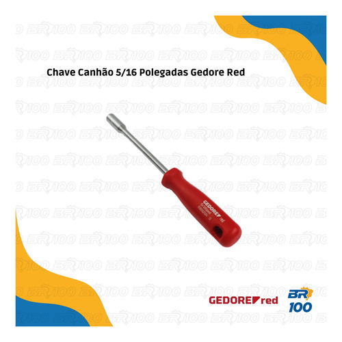 Chave Canhão 5/16 - Gedore Red