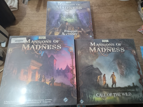 Coleção Mansions Of Madness Lacrados! Importados. Novos!!!