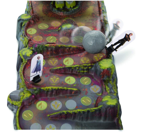 Juego De Mesa De Frozen Rumbling Rock Y Baraja Jumbo Olaf