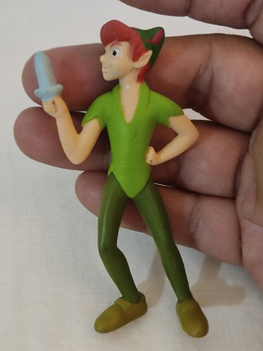 Lote 9 Figuritas De Popeye, Peter Pan, Pinocho Y La Sirenit. (Usado)