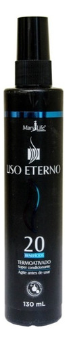 6 Protetor Térmico Spray Finalizador Liso Eterno Mary Life