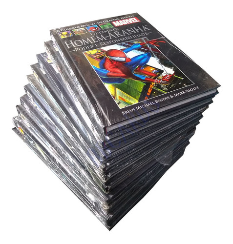Hq Marvel Coleção Oficial Graphic Novels Vingadores X-men