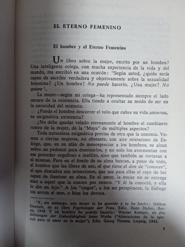 Psicología Profunda De La Mujer (Usado)