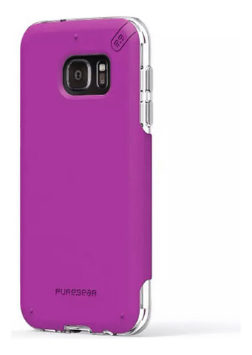 Case Funda Puregear Dualtek Pro Para Galaxy S7 Edge Pink