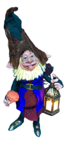 Duende Artesanal Articulado Ser Magico 45cm Cosas De Duendes Modelo 1