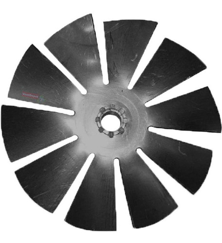 Mini Aspas Motor Reemplazo Inox, Mxeix-001, 3 5/16 Ø, 10 Asp Color Gris