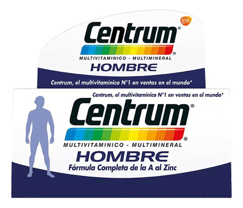 Multivitaminico Hombre 60 Capsulas Centrum