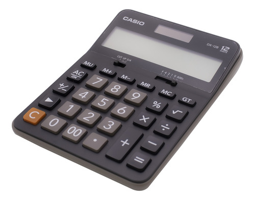 Calculadora Casio Dx-12b-bk-w 12 Digitos Mxm