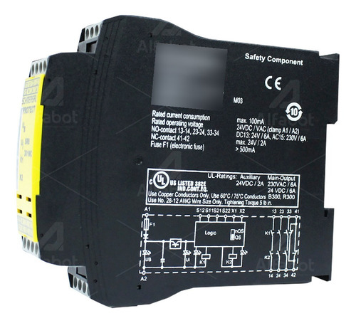 Kit Com 03 Relés De Segurança Srb 301 Mc - 24v Schmersal