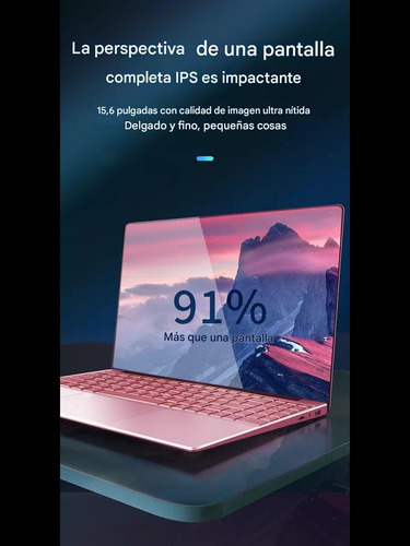 Intel N4000 8gb 256gb 14.1 Pulgadas De Laptop De Estudiantes Rosa