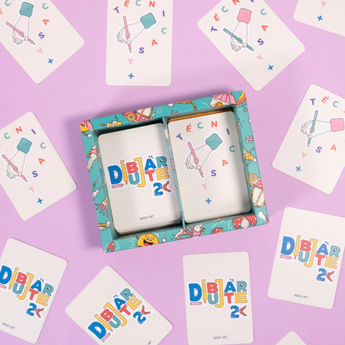 Juego Dibujarte Para Crear Juego De Cartas Combo X 2