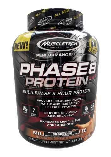 Suplemento en polvo MuscleTech  Performance Series Phase8 Protein proteínas