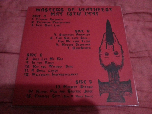 Pungent Stench - Disgusting Gastric Live Stench Lp Raro Imp (Usado)