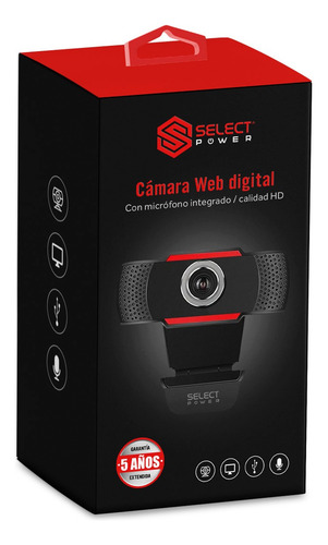 Cámara Web Hd Select Power