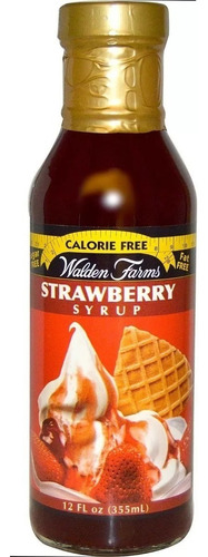 Walden Farms Strawberry Syrup 355 Ml