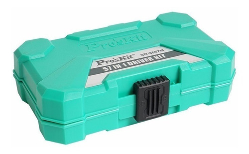 Imagen 3 de 9 de Kit Destornillador Caja 57 Piezas Proskit Sd-9857m Set Con Estuche Profesional Puntas Planas, Philips, Torx Y Otras