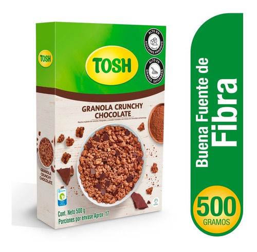Cereal Tosh  Chocolate 500 Gr