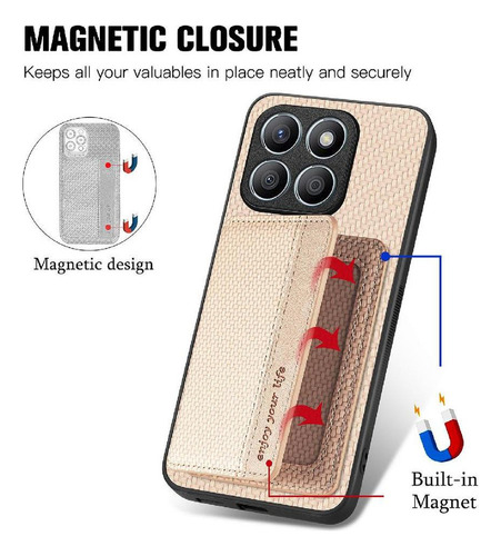 Funda For Honor X8b Cámara Completa Función De Soporte De