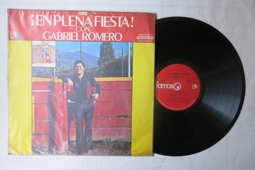 Vinyl Vinilo Lp Acetato En Plena Fiesta Con Gabriel Romero