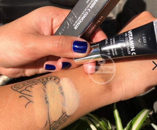 Imagen 3 de 6 de Vitamina C Concealer Corrector Hd Alta Cobertura Idraet