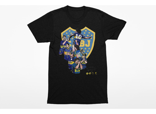 Remera Algodon Dtf Unisex Boca Maradona