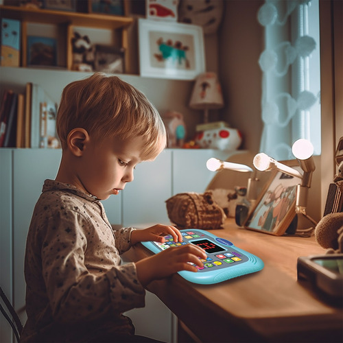 Tablet Bilingüe Abc Con Panel Táctil Y Led