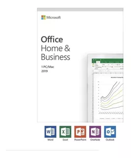 Licencia Microsoft Office Hogar Y Empresas 2019 Pc/mac