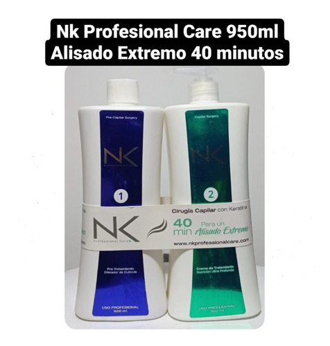 Keratina Nk Profesional Care 950 Ml + Ob - mL a $84