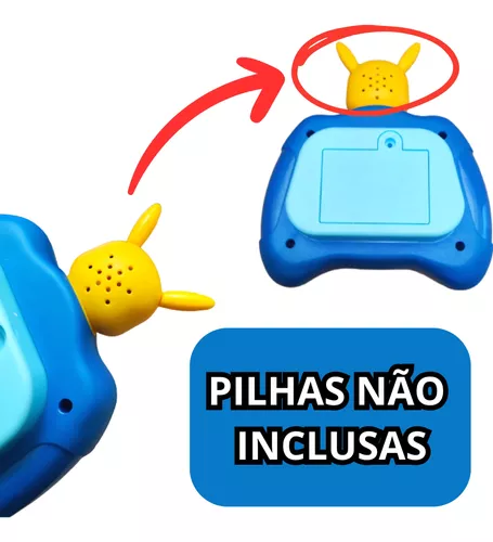 BRINQUEDO MINI GAME POP IT ELETRÔNICO COM SENSOR PIKACHU POKEMON