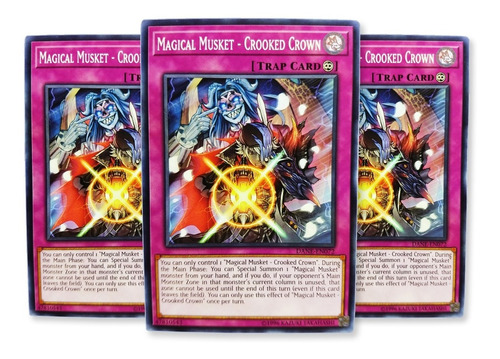 Yugi-oh! X3 Magical Musket Crooked Crown Dane-en072 Común