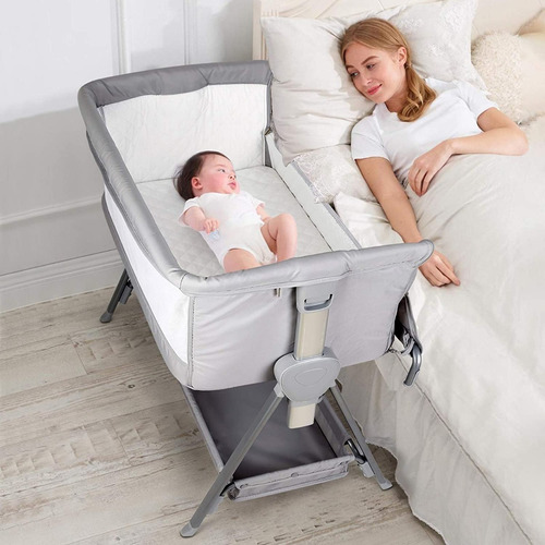 Crzdeal Baby Bedside Sleeper Grey Cuna Moises Bebe Lateral Mercado Libre Crzdeal Baby Bedside Sleeper Grey Cuna Moises Bebe Lateral Mercado Libre