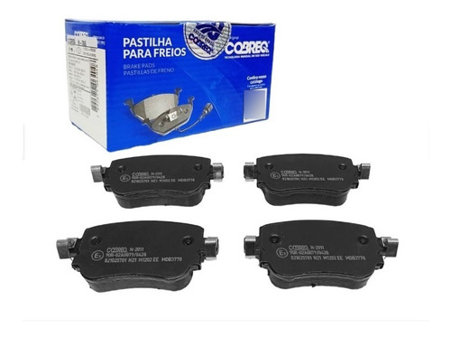 Pastillas De Freno Cobreq Volkswagen Golf 7 1.4 2.0 Traseras