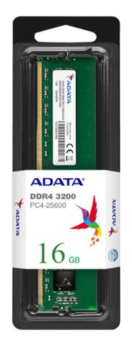 Memoria Ram Pc Adata Premier Dimm Ddr4 16gb 3200mhz Full