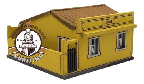 Casa De Vila Antiga Grande Mod 2 / 1:87 Dio Maquetes 87172