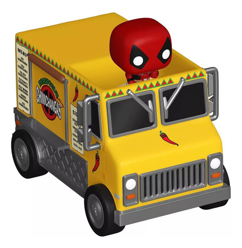 Funko Bitty Pop Rides Marvel Deadpool Camion De Chimichanga