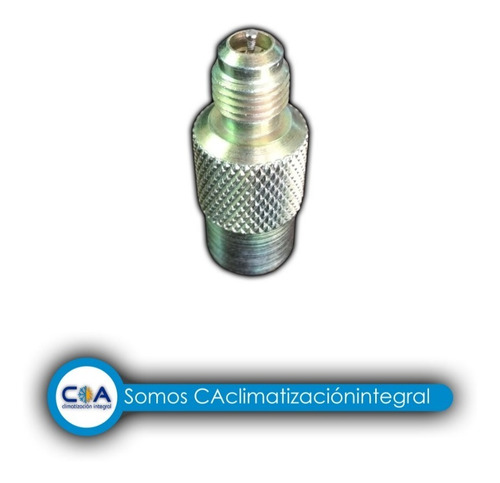 Imagen 2 de 10 de Adaptador Para R-410 Gas Refrigerante 1/4fm A 5/16 Fh