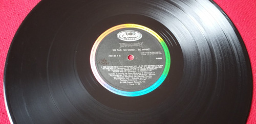 Megadeth - So Far, So Good, So What! - Lp, Vinil (Usado)