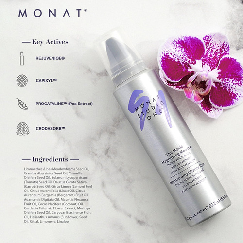 Mousse De Cabelo Monat Studio One The Moxie Magnifying 170,1