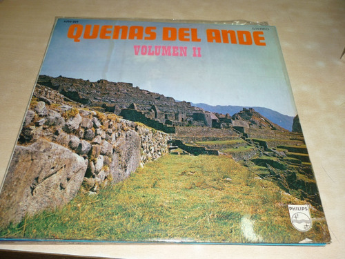 Pedro Chalco Quenas Del Ande Vol 2 Vinilo Peruano Excelente